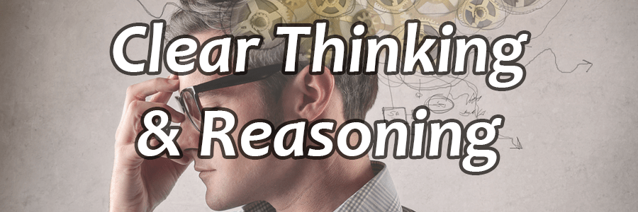 Clear Thinking and Reasoning Bookstore Category